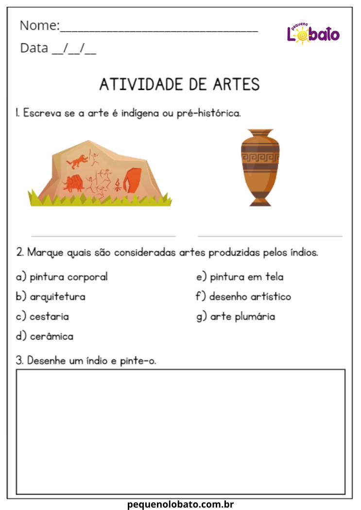 Atividade de Artes