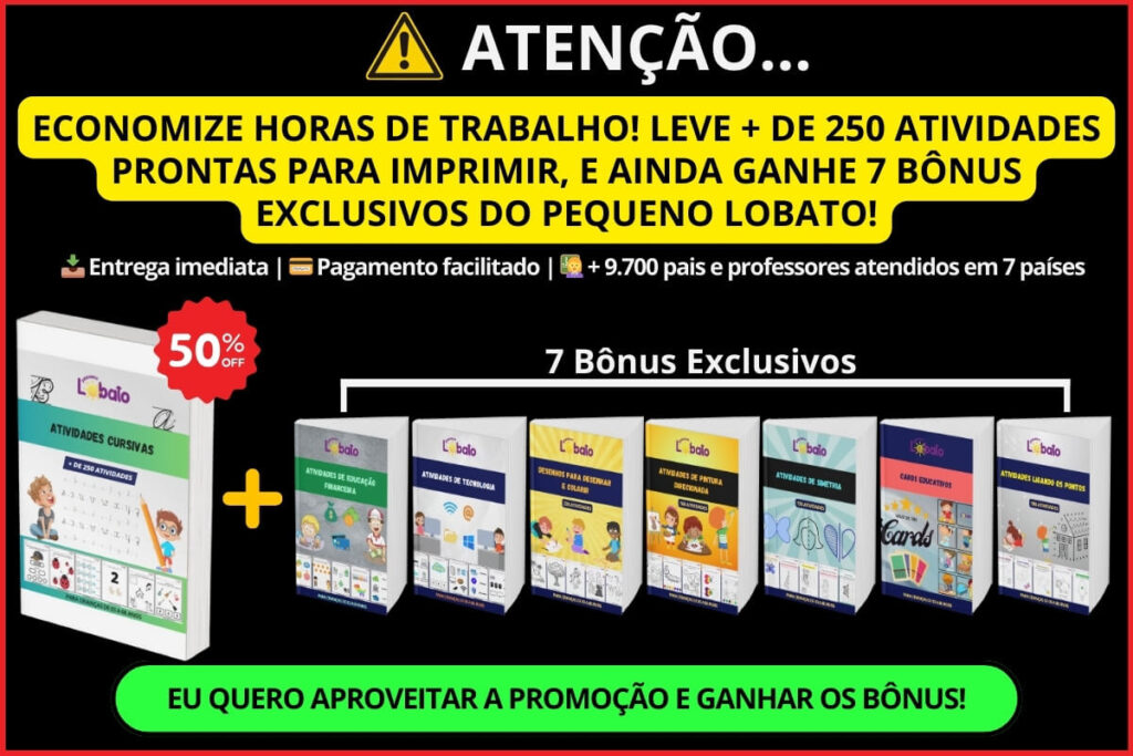 Pop Up MATERIAL COMPLETO DE ATIVIDADES DE LETRAS CURSIVAS E CALIGRAFIA