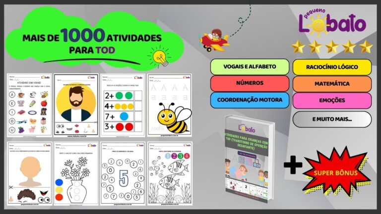 ATIVIDADES PARA ALUNOS COM TOD (TRANSTORNO DE OPOSIÇÃO DESAFIANTE) PARA IMPRIMIR (1)