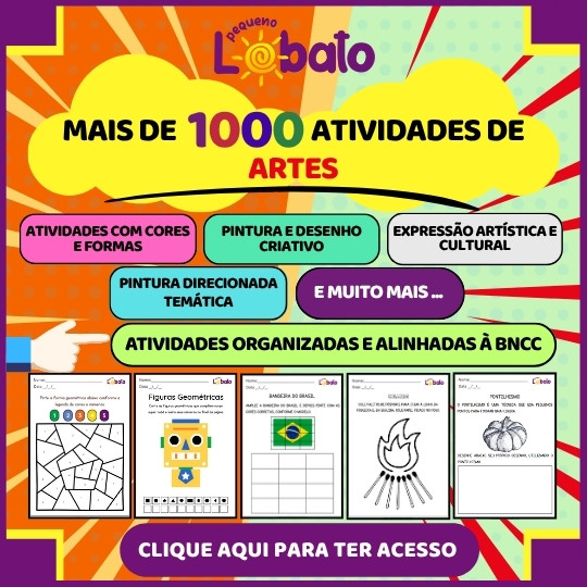 ATIVIDADES DE ARTES