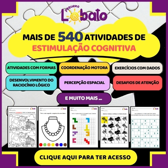 ATIVIDADES DE ESTIMULAÇÃO COGNITIVA