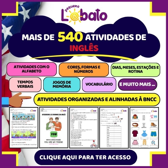 ATIVIDADES DE INGLÊS