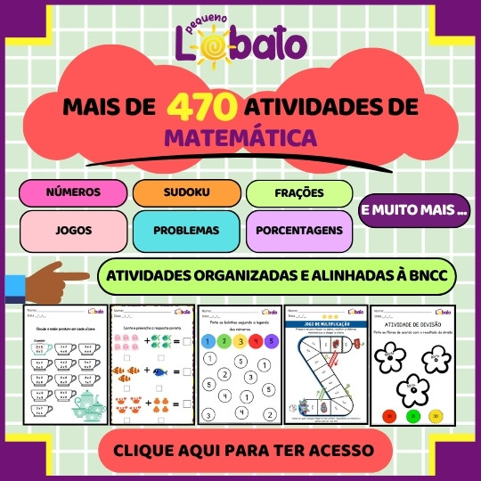 ATIVIDADES DE MATEMÁTICA