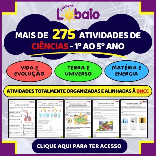 APOSTILA COM ATIVIDADES DE CIÊNCIAS ALINHADAS À BNCC EM PDF