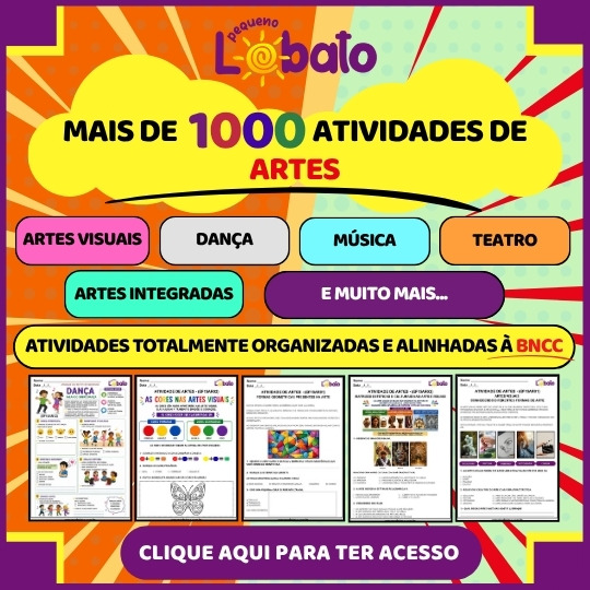 ATIVIDADES DE ARTES PDF DE ACORDO COM BNCC