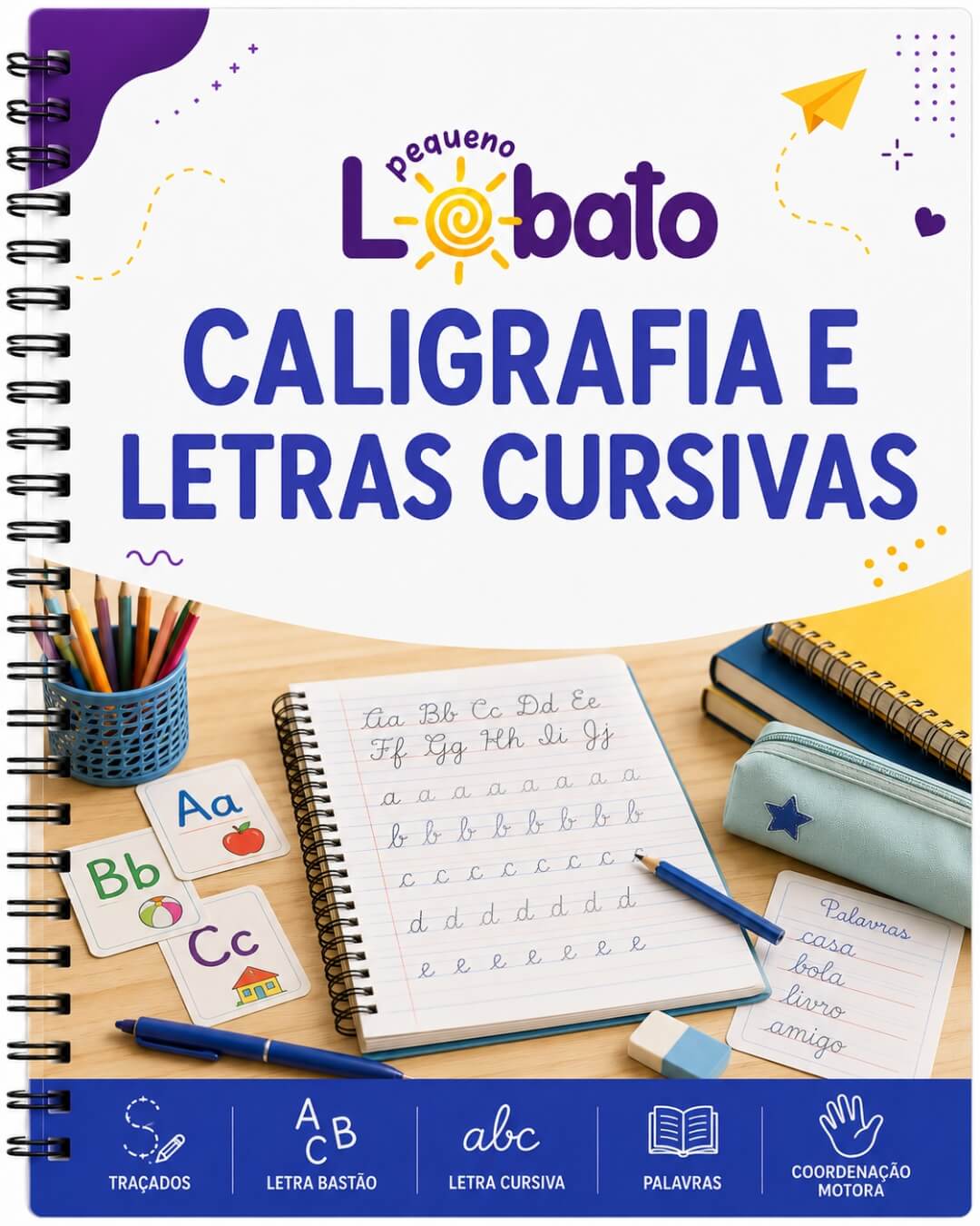 Atividades de Caligrafia e Letras Cursivas para imprimir