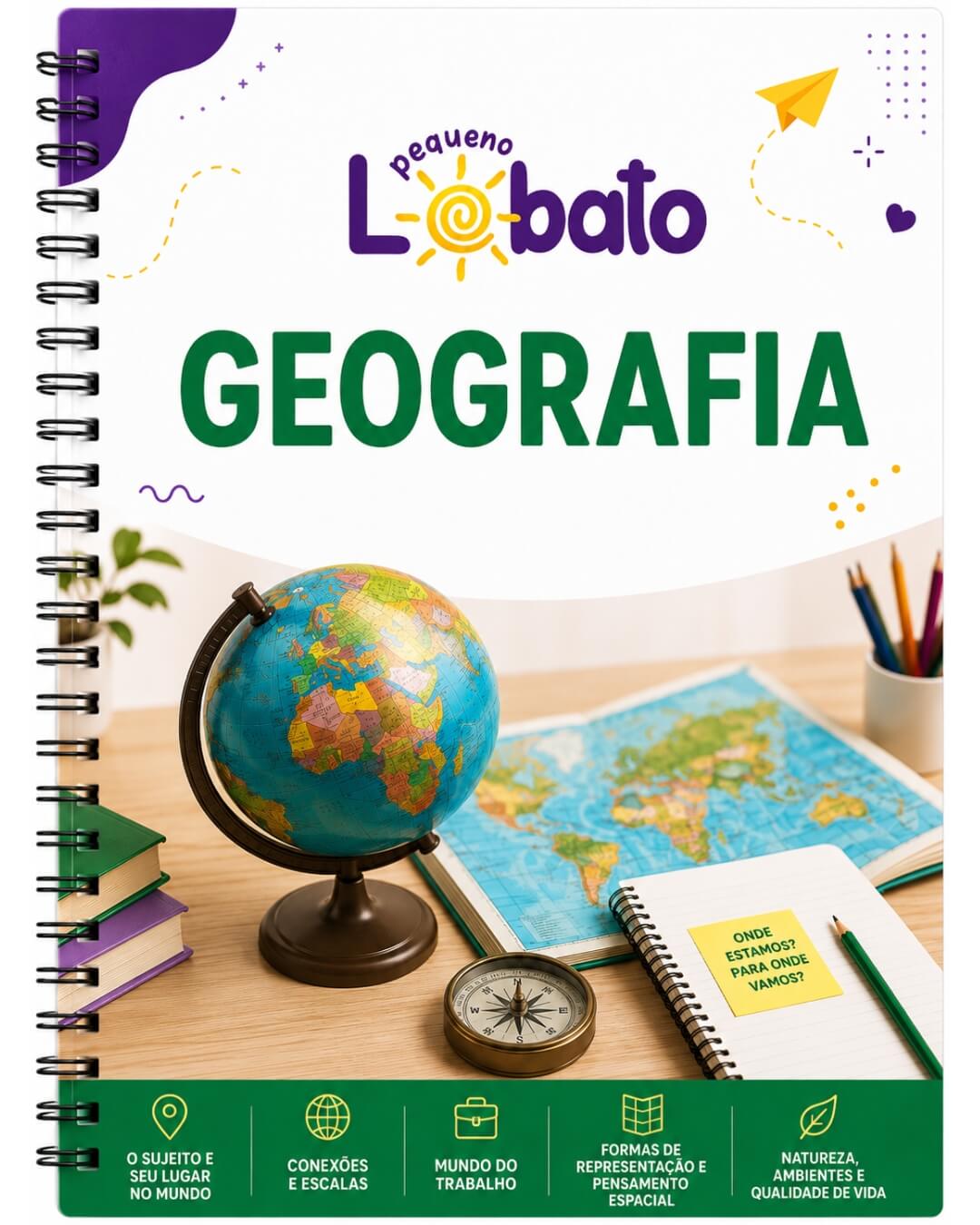 Atividades de Geografia para imprimir alinhadas à BNCC