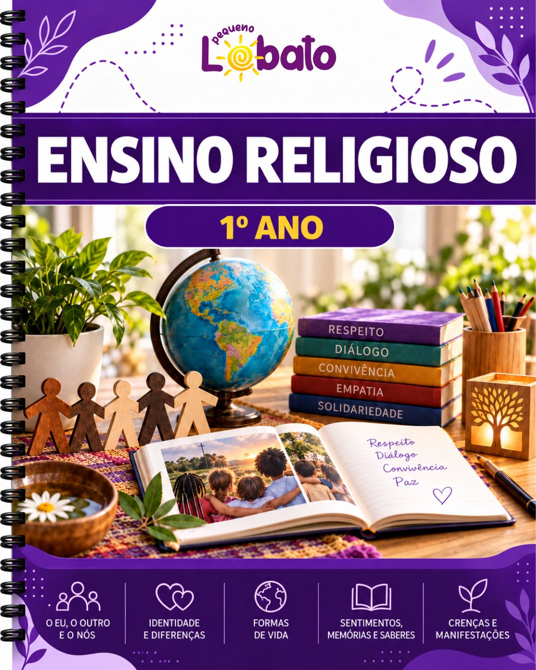 Atividades de Ensino Religioso 1º ano para imprimir alinhadas à BNCC