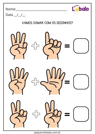 Atividade Lúdica de Matemática para Educação Especial