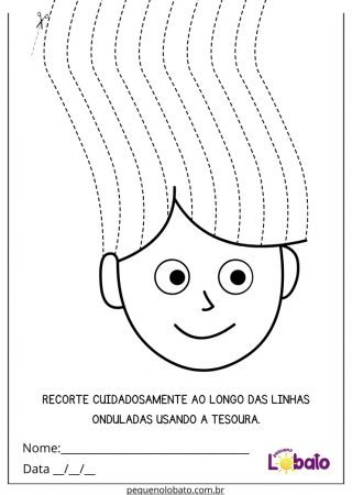 Atividade de Artes com Recorte para Imprimir
