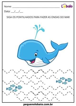 Atividade de Coordenação Motora para Educação Infantil