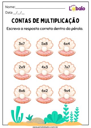 Atividade de Matemática para Alunos com Autismo para Imprimir