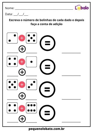 Atividade de Matemática para Educação Infantil