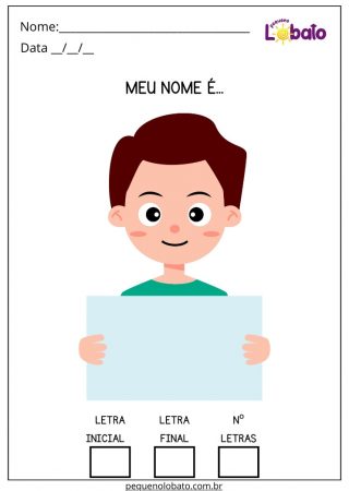 Atividade de Português 1 Ano para Imprimir