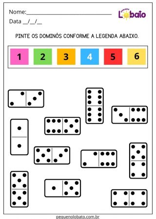 Atividade de estimulação cognitiva infantil para imprimir