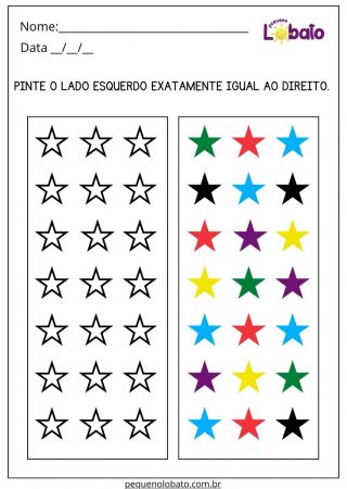 Atividade de estimulação cognitiva para imprimir