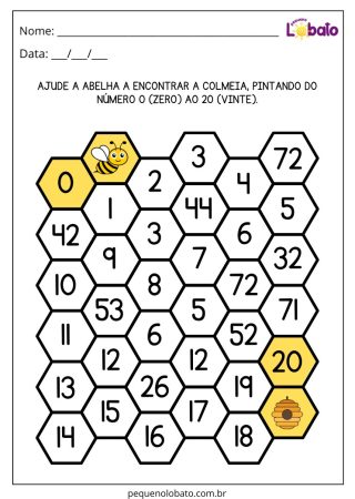 Atividade para Alunos com Síndrome de Down para Imprimir