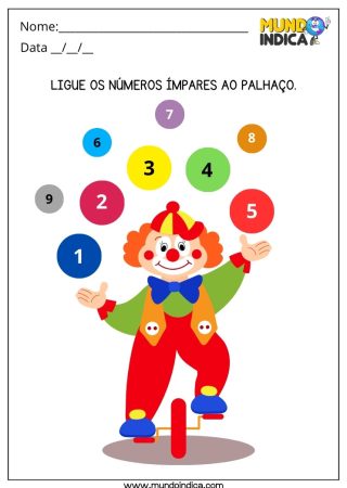 Atividade para o dia do circo