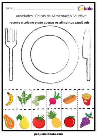 Atividades De Alimentação Saudável Na Educação Infantil – Pequeno Lobato