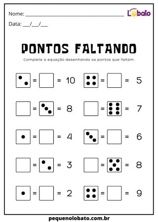 atividade de matemática para alunos com tdah para imprimir